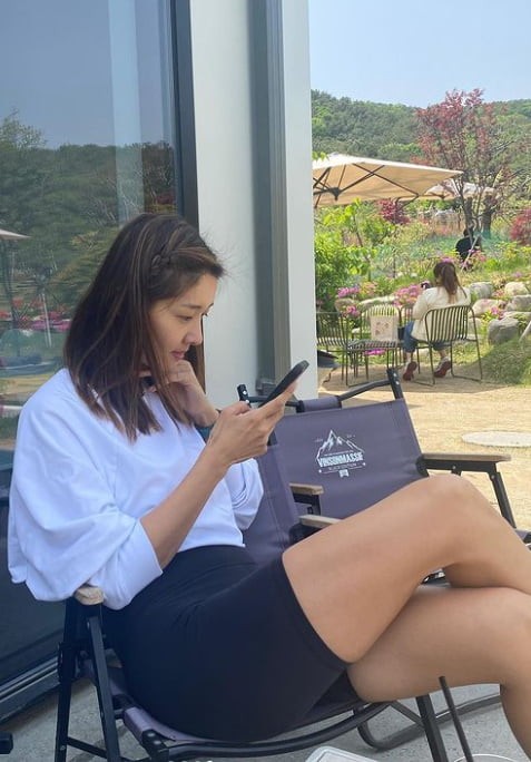 김빈우, 쫄바지 입었는데 자세가 너무 민망했나…"너무 요염했다"