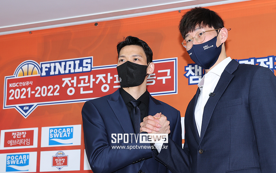 ▲ 김선형 오세근 ⓒ곽혜미 기자