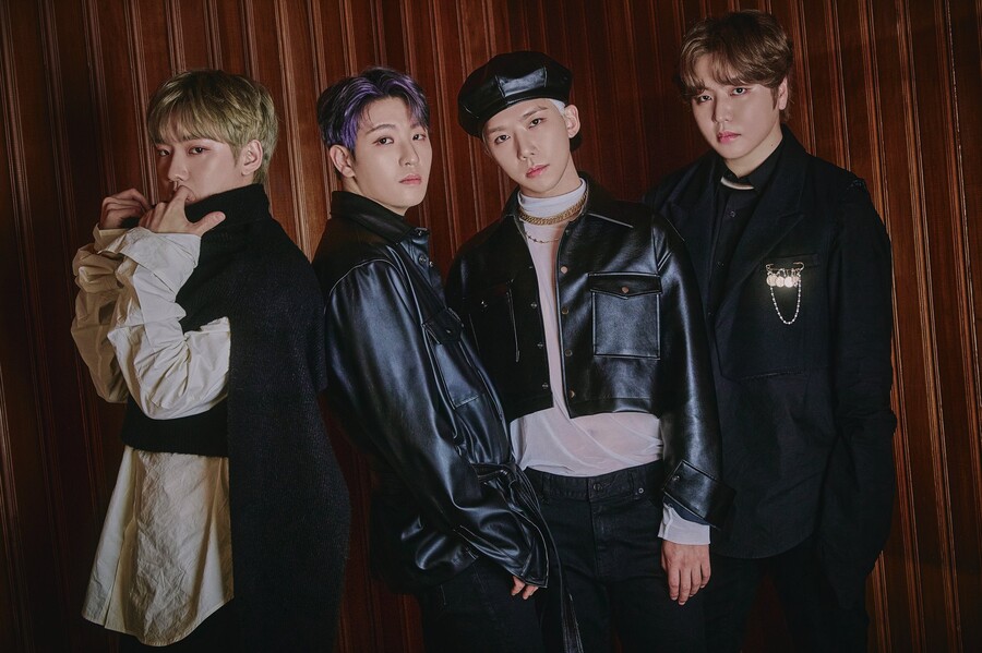 ▲ 페이브원을 재결성한 종환, 혁진, 록현, 찬용(왼쪽부터). 출처| 페이브원 공식 트위터