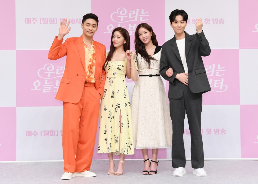 ▲ 성훈, 홍지윤, 임수향, 신동욱(왼쪽부터). 제공| SBS