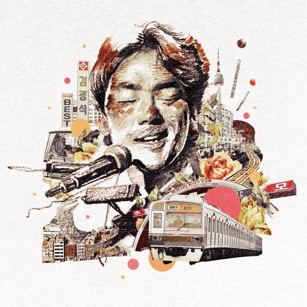 ▲ 김광석 25주기 기념 베스트 앨범 LP 커버. 제공|스타위브엔터테인먼트
