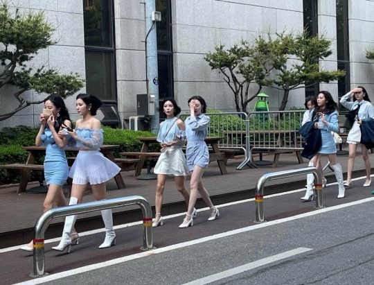 앨리스, 이게 얼마만이야…'뮤직뱅크' 출근길 공개