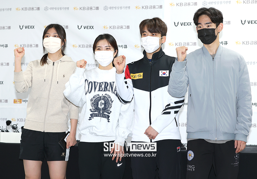 ▲ 김건희 김길리 박지원 홍경환 ⓒ곽혜미 기자