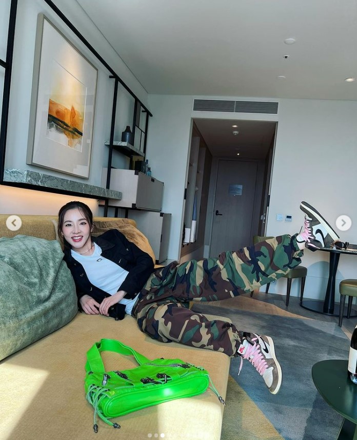 ▲ 가수 산다라박. 출처| 산다라박 인스타그램
