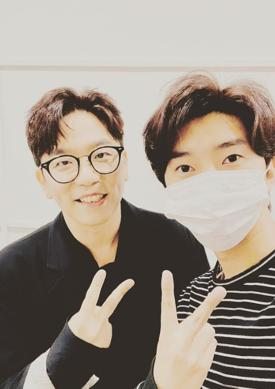 ▲ 가수 이적(왼쪽)과 임영웅. 출처| 이적 인스타그램