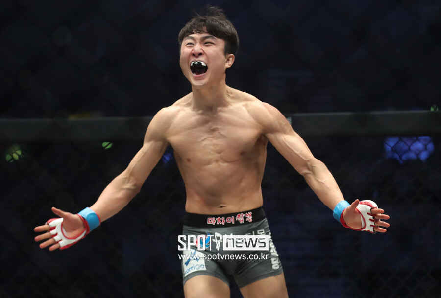 ▲ 로드FC 페더급 챔피언 출신 이정영이 '로드 투 UFC' 페더급 토너먼트에 출전한다.