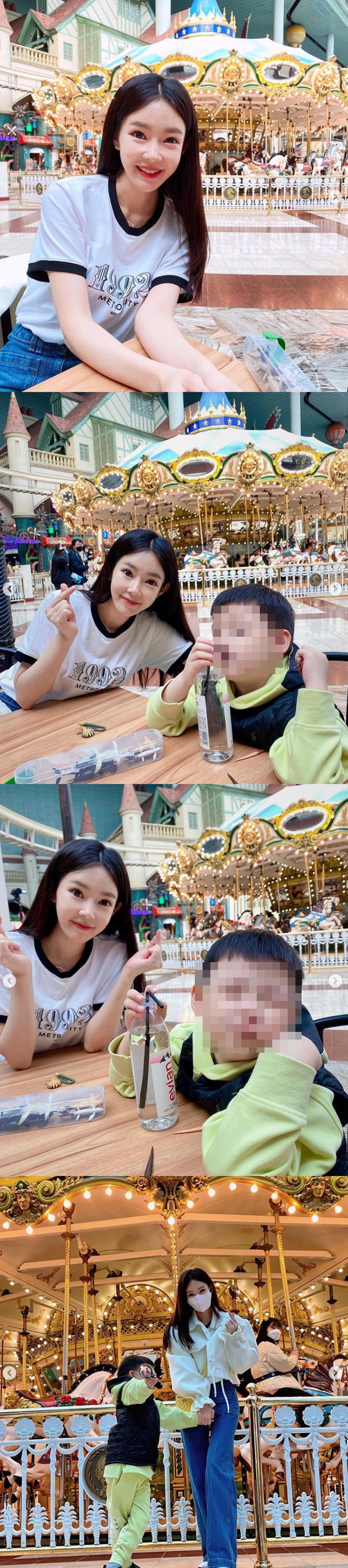 지연수, 일라이와 재결합 결정했나…아들과 놀이공원 나들이