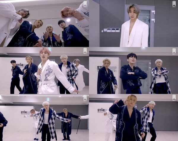 ▲ 몬스타엑스가 공개한 '러브' 댄스영상 무빙 버전. 제공|스타쉽엔터테인먼트