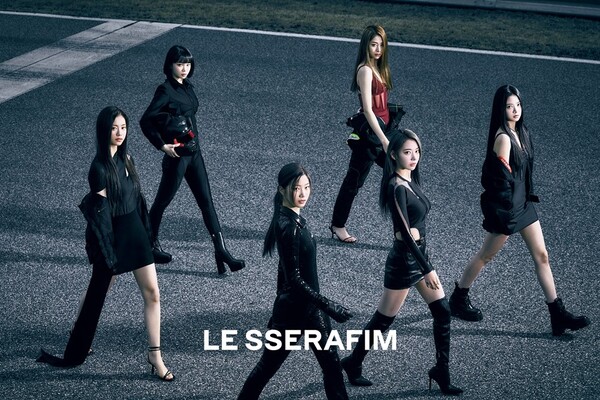 ▲ 르세라핌이 데뷔 음반으로 일본 시장을 강타하고 있다. 제공|쏘스뮤직