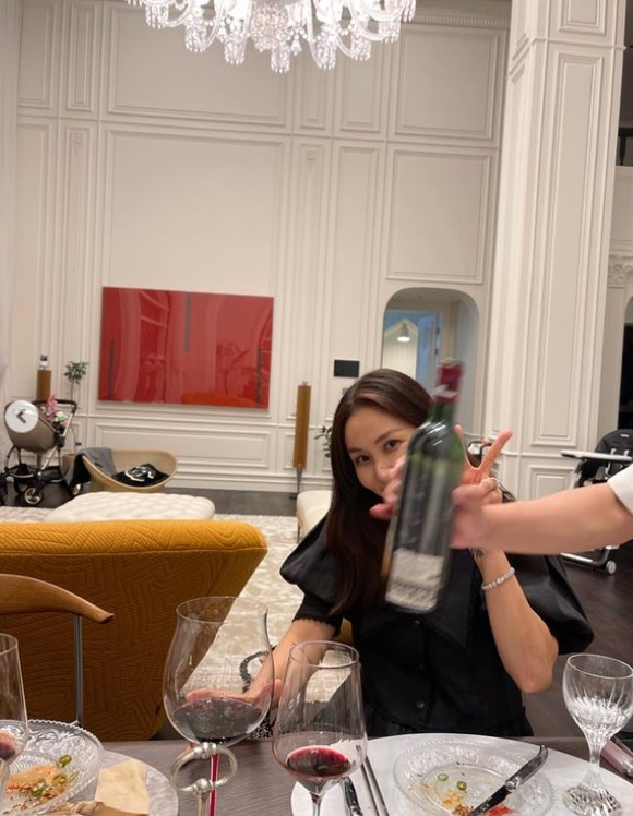 ▲ 고소영. 출처| 이유빈 인스타그램
