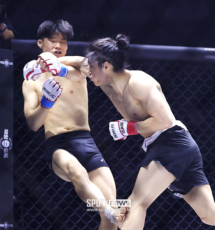 [포토S] 정재복, '강하게'
