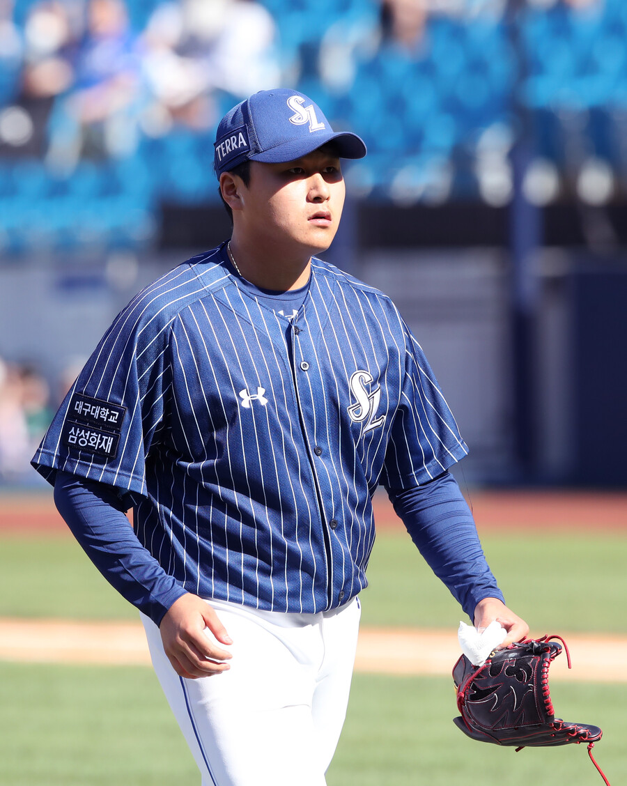 스승 앞에서 위기 틀어막은 '꼴통'…오승환의 가르침 생각했다