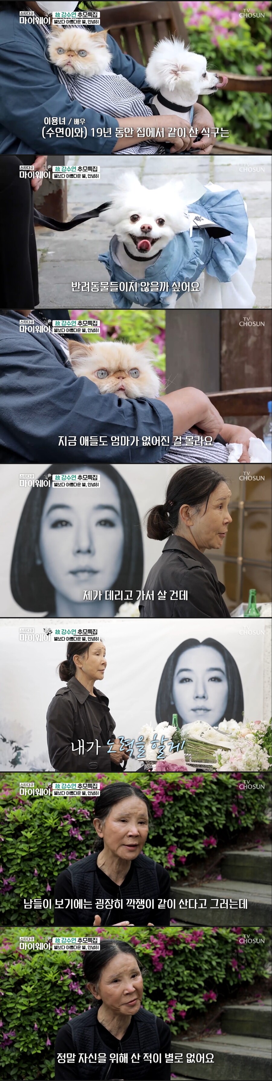 ▲ 이용녀. 출처|TV조선 '스타다큐 마이웨이'