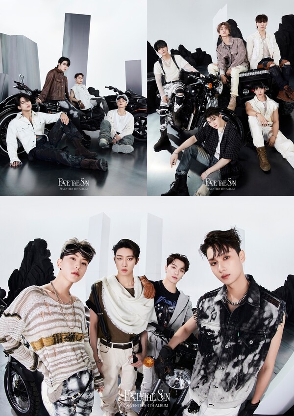 ▲ 세븐틴 새 앨범 '페이스 더 선' 5번째 오피셜 포토 파이오니어. 제공|플레디스 엔터테인먼트