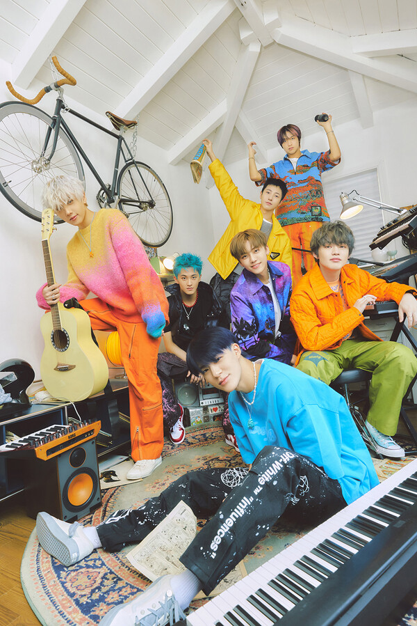 ▲ 2집 리패키지 앨범 '비트박스'를 발표하는 NCT 드림. 제공|SM엔터테인먼트