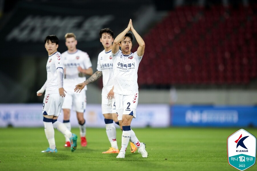 ▲ 성남FC와 수원FC가 2-2로 비기며 승점 3점을 가져가지 못했다. ⓒ한국프로축구연맹