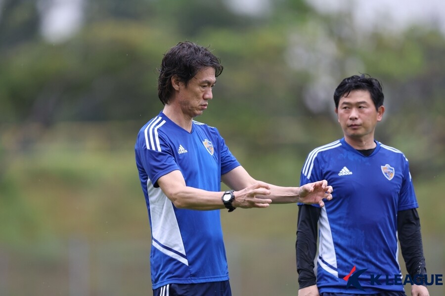 ▲ 홍명보 감독 ⓒ한국프로축구연맹