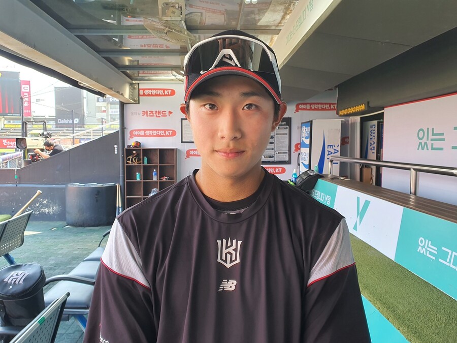 [SPO 수원]‘콜업→선발’ kt 유준규, LG전 깜짝 투입