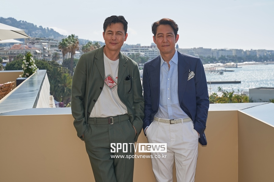 ▲ 정우성(왼쪽), 이정재. 제공ㅣ메가박스중앙플러스엠