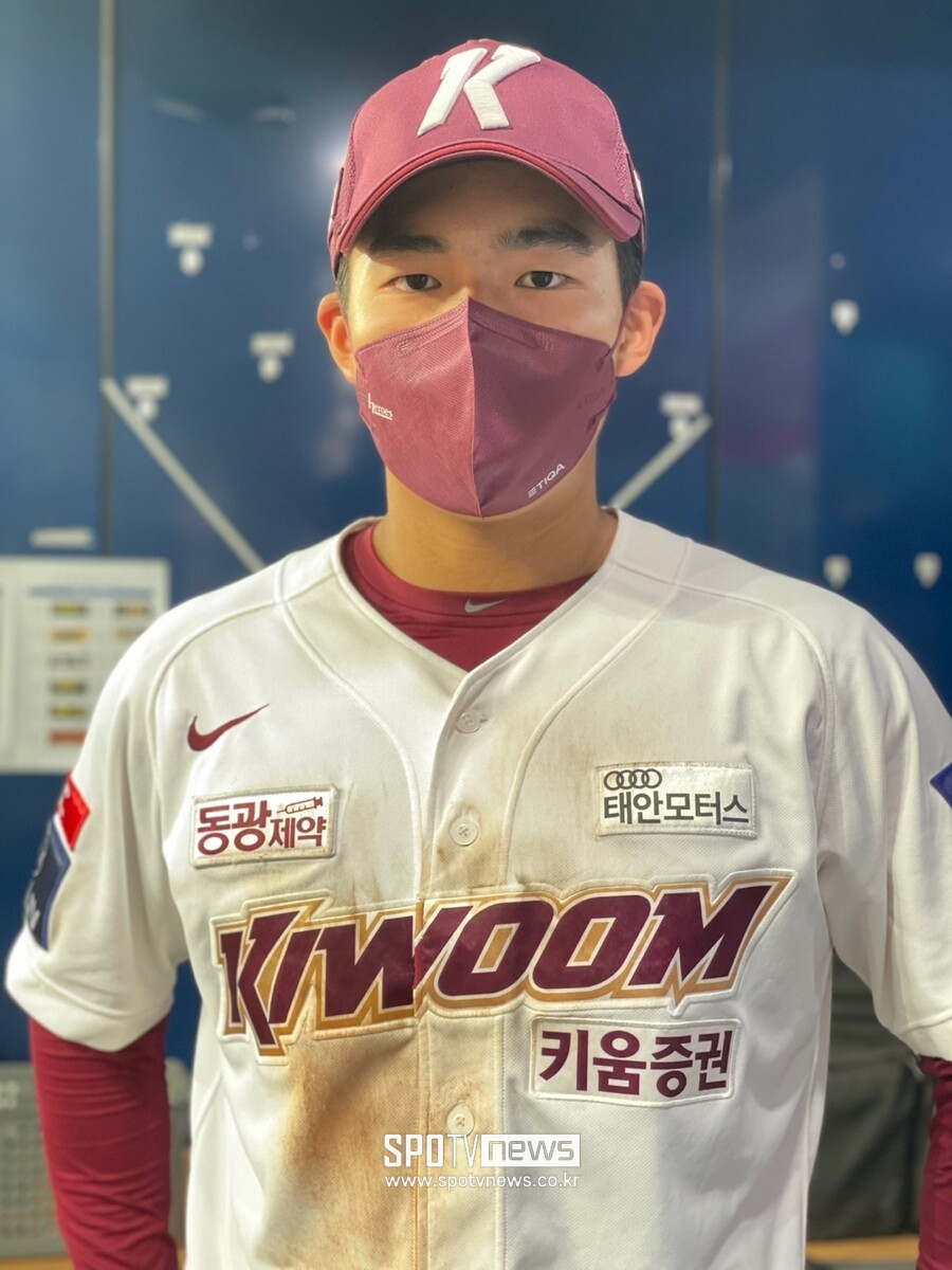 ▲ 키움 김휘집. ⓒ 신원철 기자