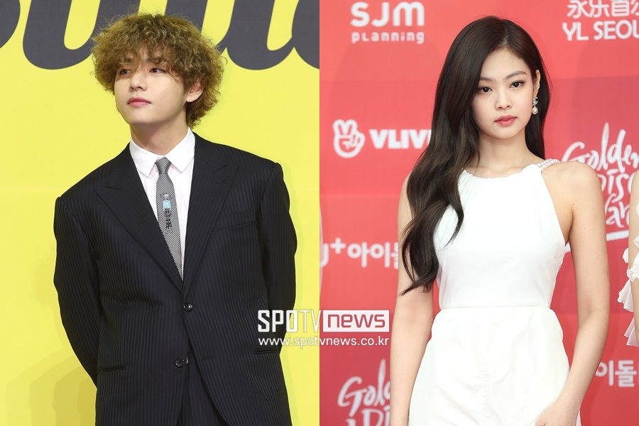 ▲ 방탄소년단 뷔(왼쪽), 블랙핑크 제니. ⓒ곽혜미 기자