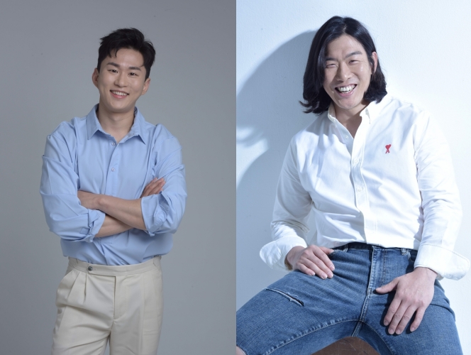 ▲ 방송인 이진봉, 정해철. 제공| 토탈셋
