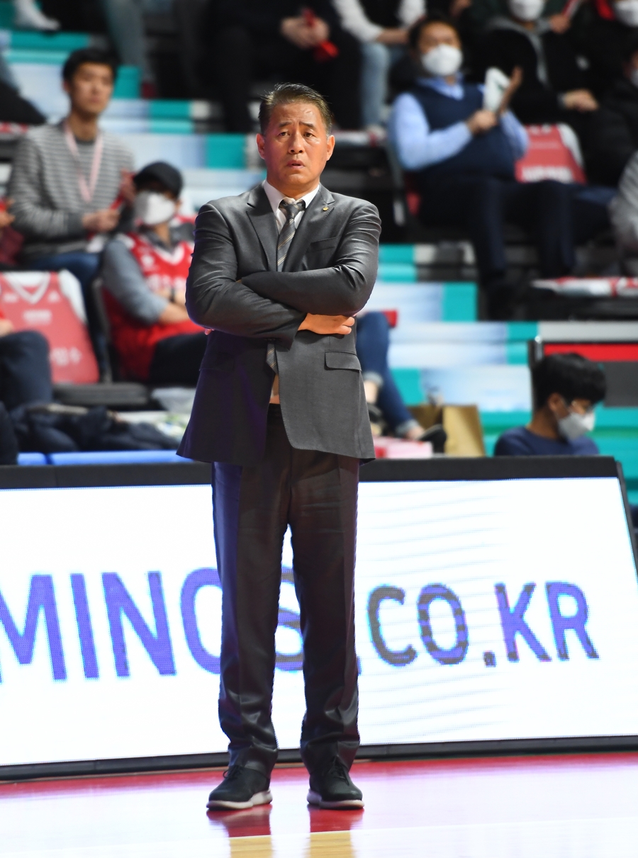 ▲ 추일승 남자농구 대표팀 감독 ⓒKBL
