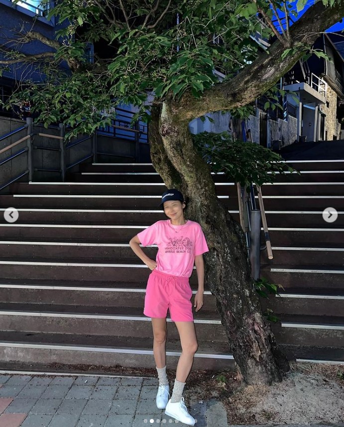 김나영, 초등생 같이 너무 날씬한 애둘맘…♥마이큐가 걱정하겠어