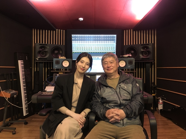 ▲ 수지(왼쪽), 강승원. 제공| 강승원2집문화산업전문 유한회사