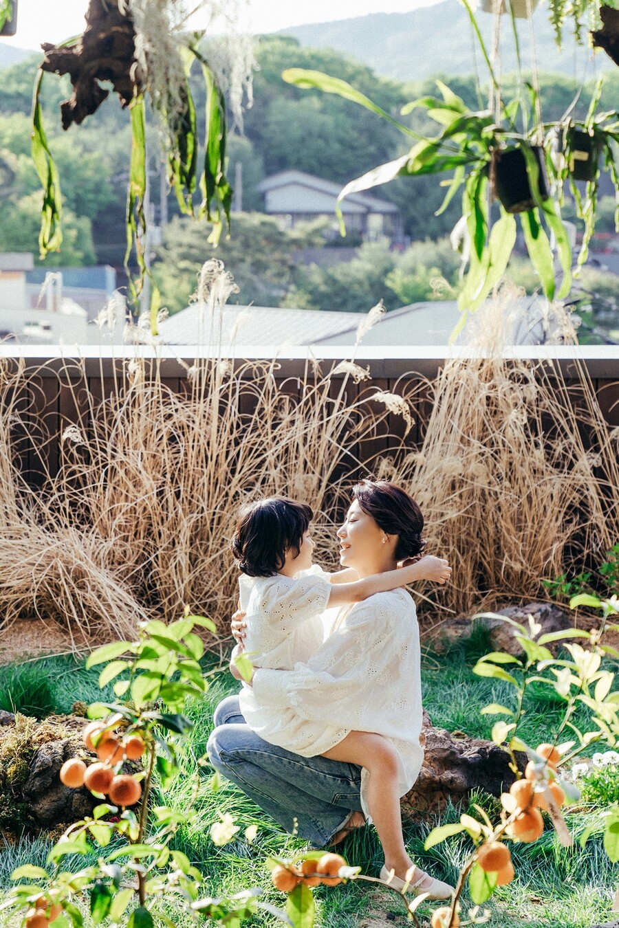 ▲ 지선과 딸 비솔. 제공| 지선