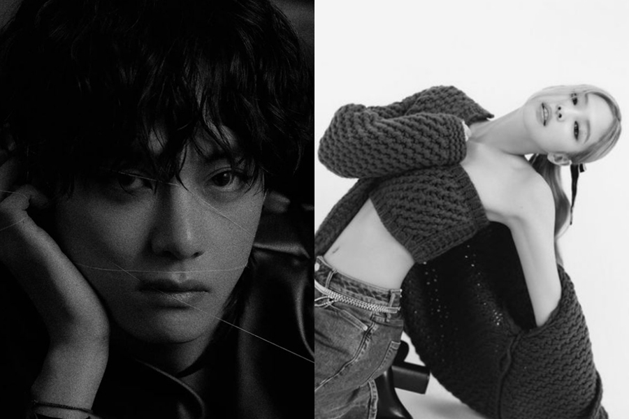 ▲ 방탄소년단 뷔(왼쪽), 블랙핑크 제니. 출처| 뷔, 제니 인스타그램
