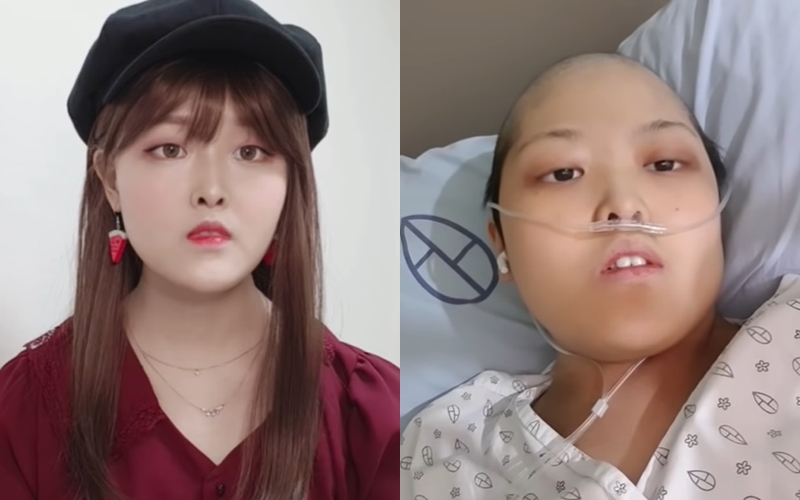 '난소암 투병' 유튜버 꾸밍, 25일 사망…향년 23세 "힘든 여정 마쳤다"