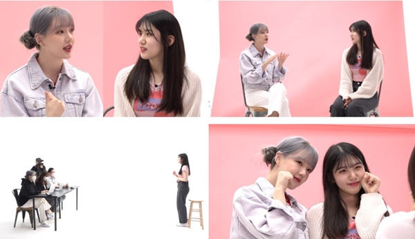 ▲ 예린이 K팝 스타를 꿈꾸는 지망생들에게 코칭을 하는 모습. 제공|트윙플