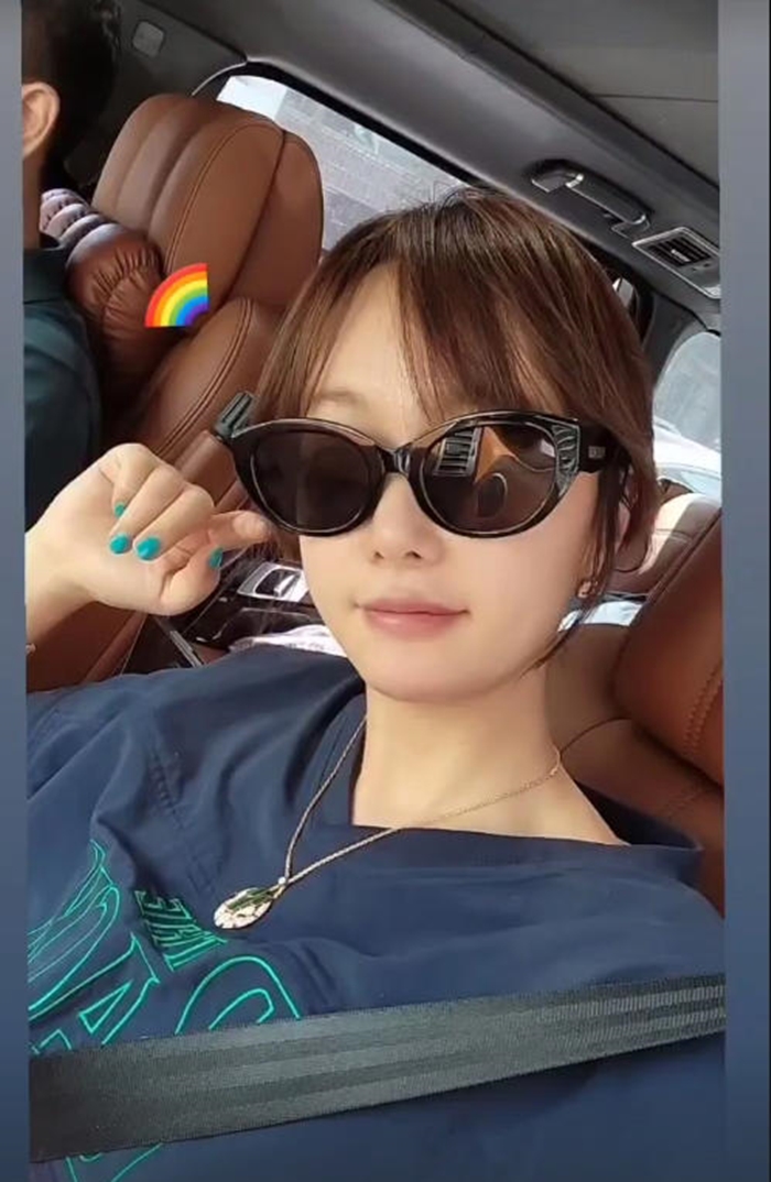 ▲ 출처|황정음 인스타그램스토리