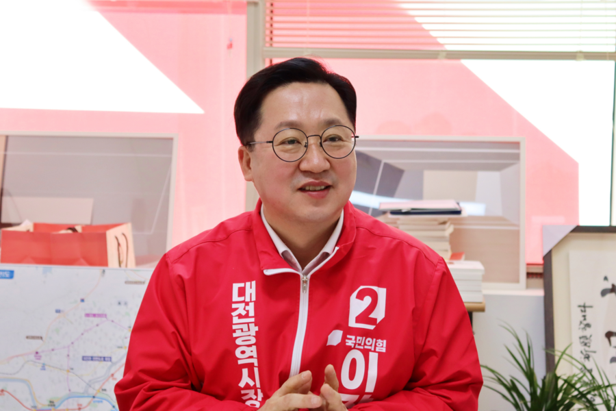▲ 이장우 국민의힘 대전시장 후보는 "생활체육·e스포츠 허브로 거듭난 대전을 꿈꾼다"고 역설했다. ⓒ 이장우 후보 제공
