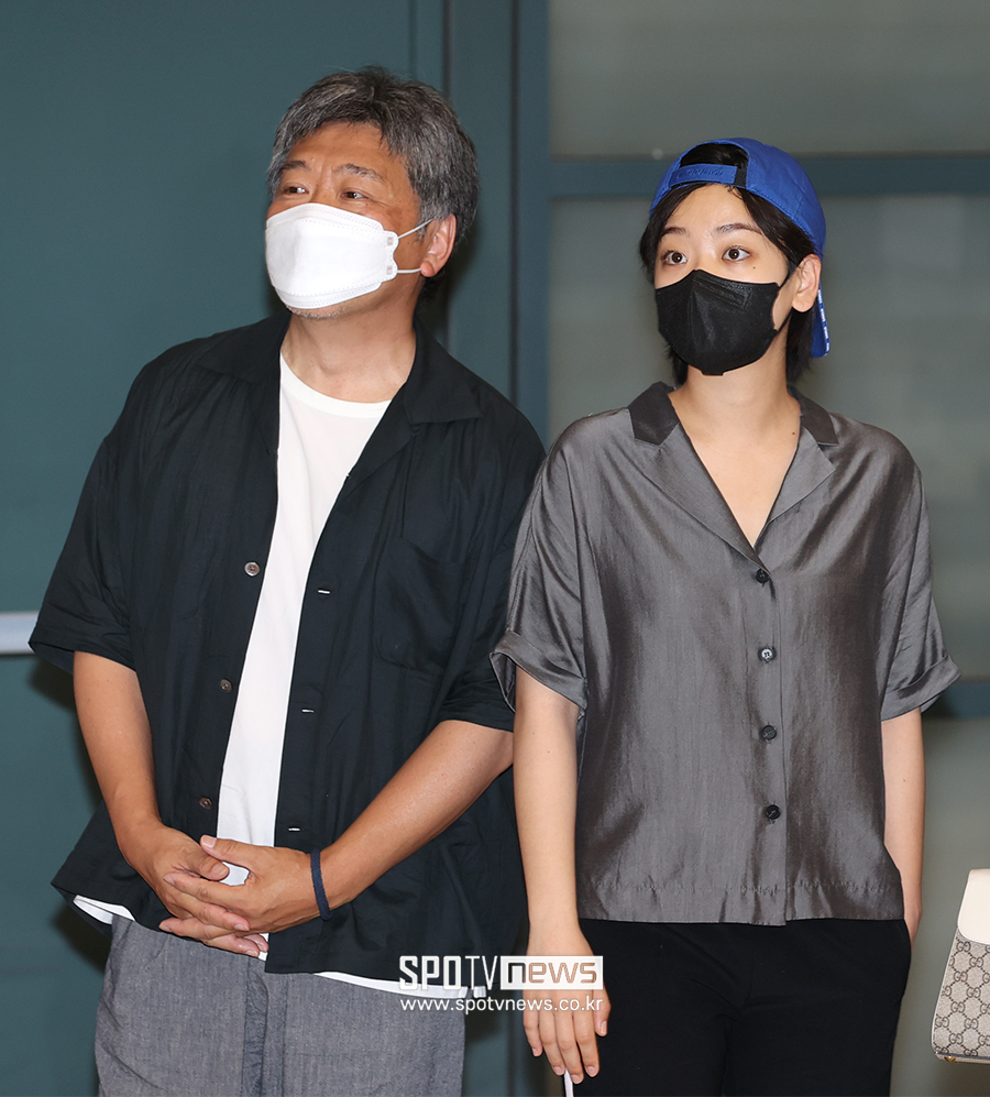 ▲ 고레에다 히로카즈 감독 이주영 ⓒ곽혜미 기자