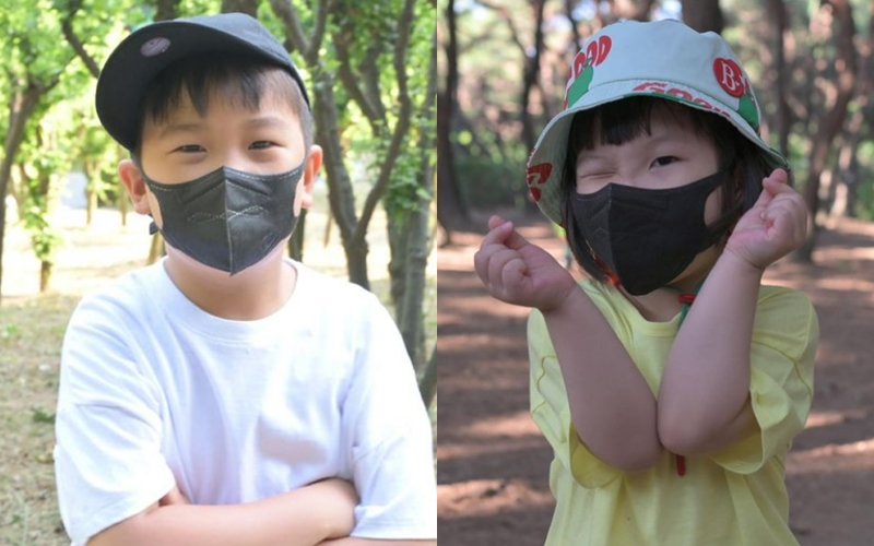 ▲ 도연우(왼쪽)와 도하영. 출처| 도경완 인스타그램