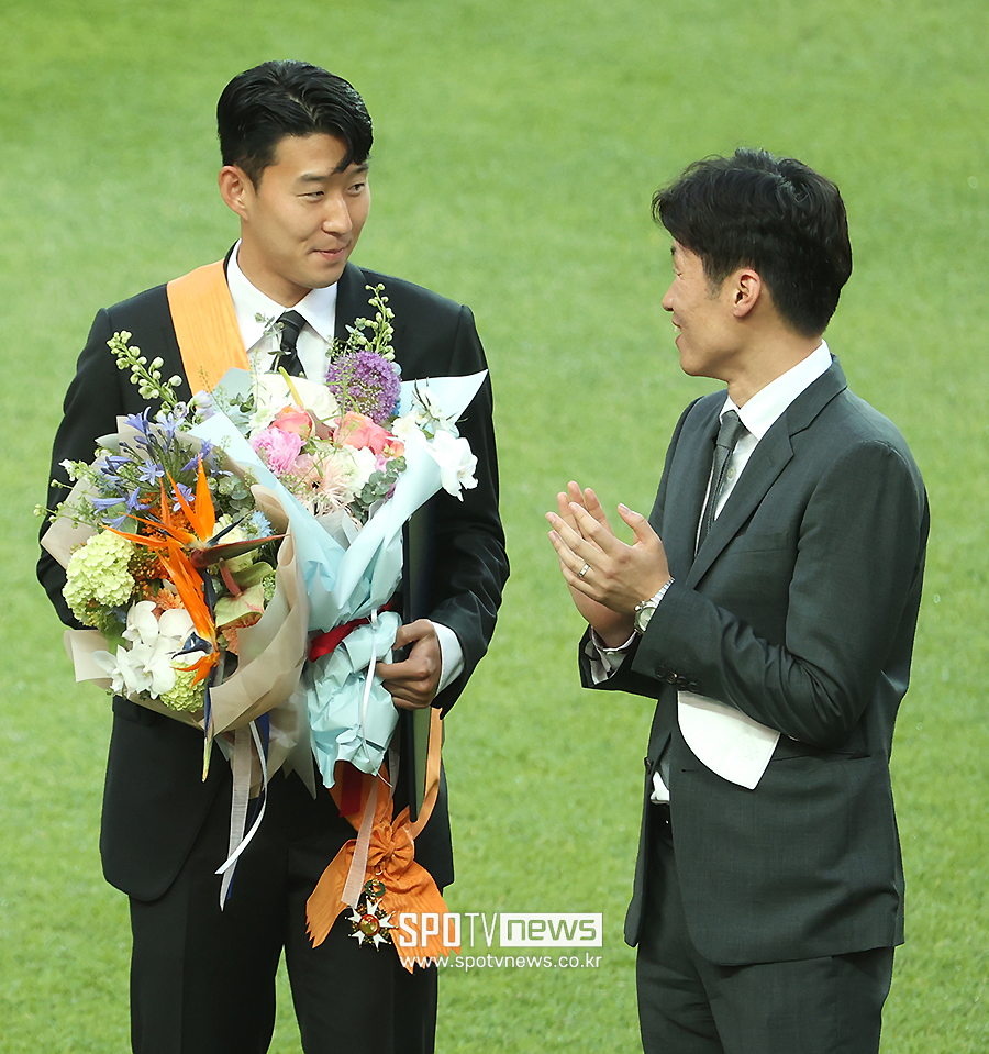 ▲ 손흥민 박지성 ⓒ곽혜미 기자