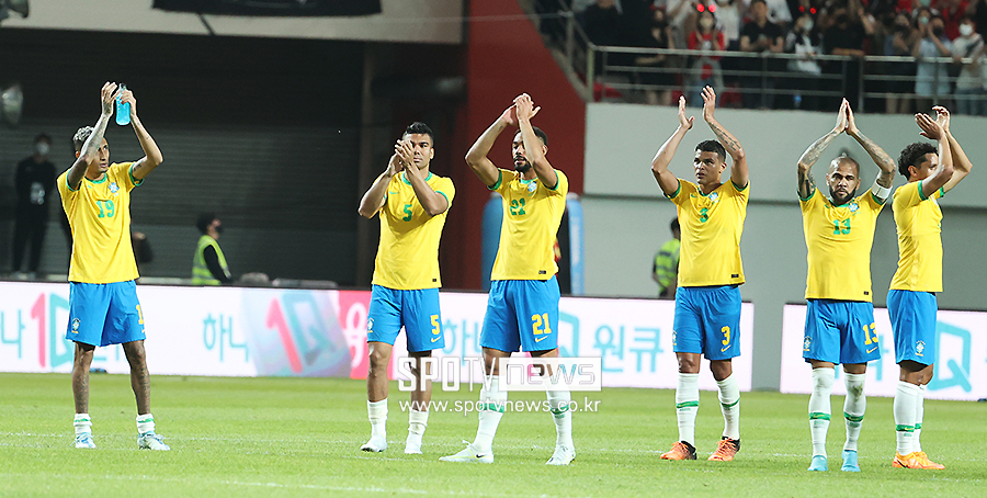 ▲ 브라질 축구대표팀 ⓒ곽혜미 기자