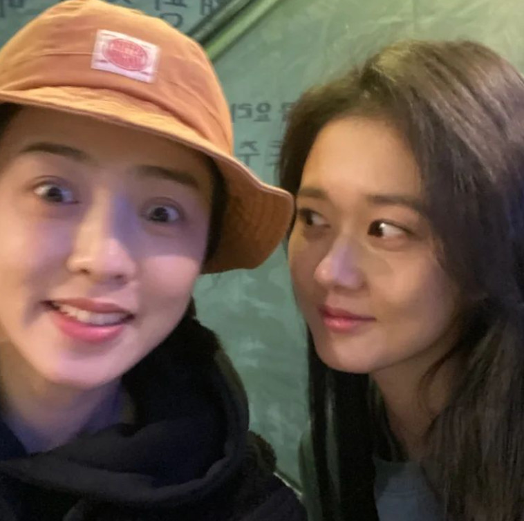 ▲ 장나라(오른쪽). 출처ㅣ장성원 인스타그램