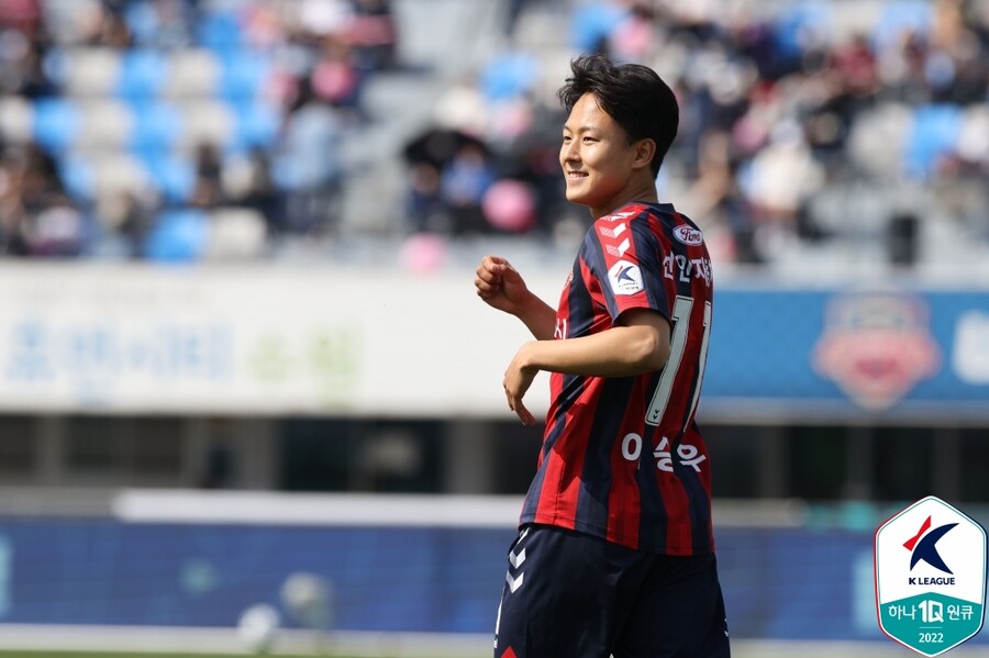 ▲ 이승우. ⓒ한국프로축구연맹