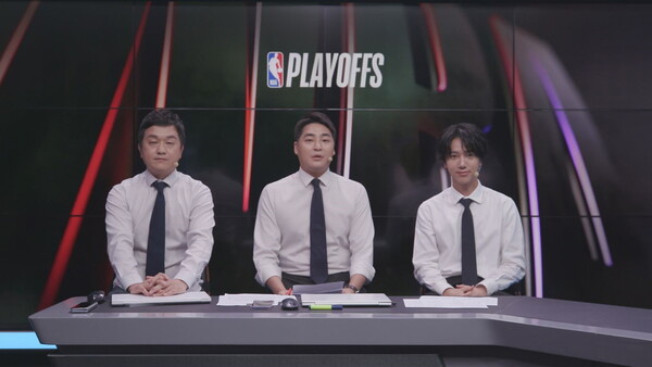 ▲ 지난해 NBA 게스트로 나왔던 예성(오른쪽). 제공|SPOTV