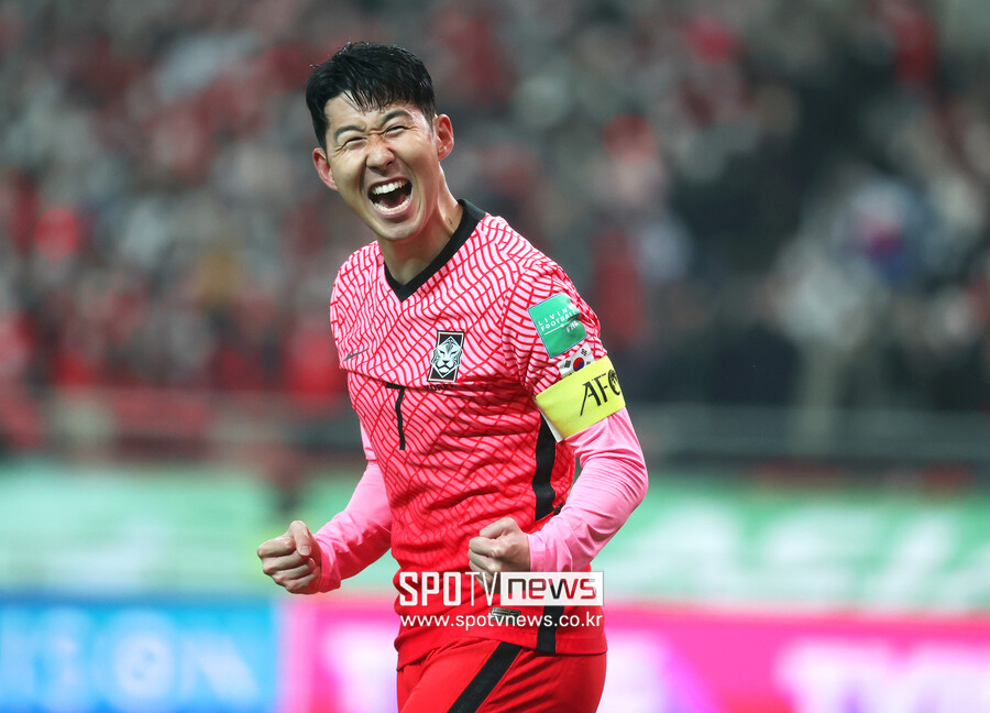 '손흥민 A매치 100경기 센추리클럽 영광’ 한국, 칠레전 선발 라인업 공개