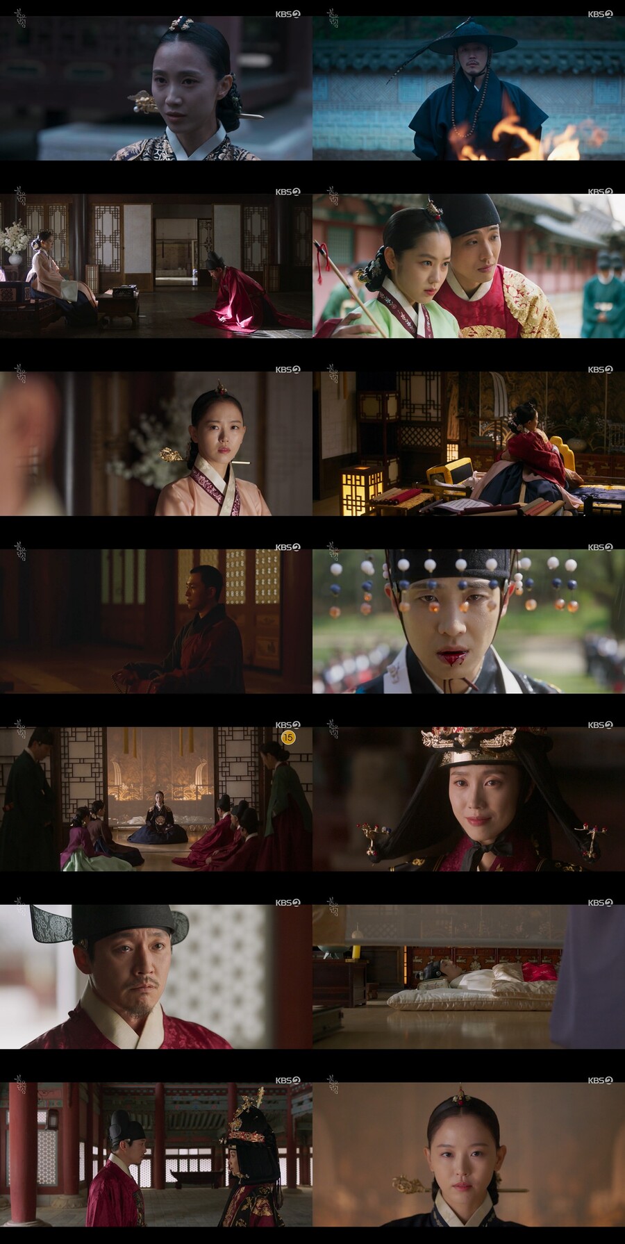 '붉은 단심' 이준, 기우제 도중 피 토하고 쓰려졌다…최고 시청률 8.6%[TV핫샷]