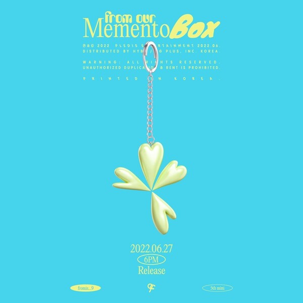 ▲ 프로미스나인 다섯 번째 미니앨범 예고 이미지. 제공|플레디스엔터테인먼트