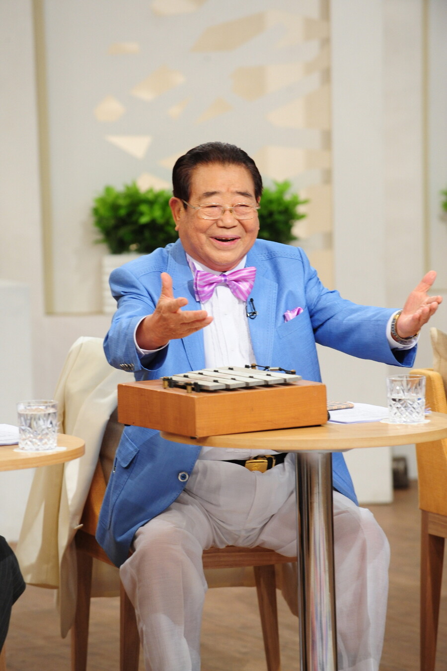 ▲ KBS1 '아침마당'에 출연한 '전국노래자랑' MC 송해. 제공| KBS