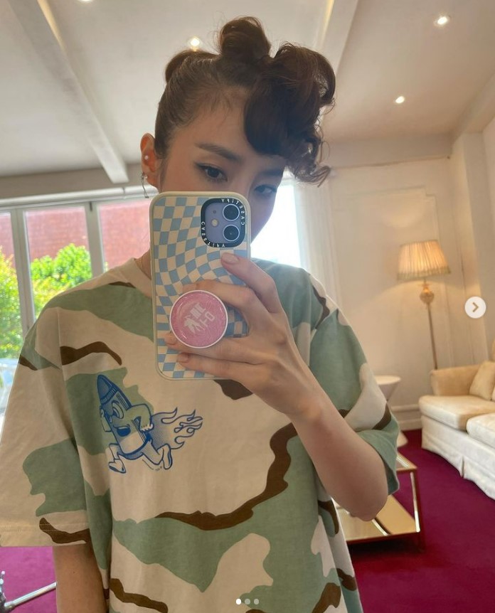 ▲ 그룹 투애니원 멤버 산다라박. 출처| 산다라박 인스타그램