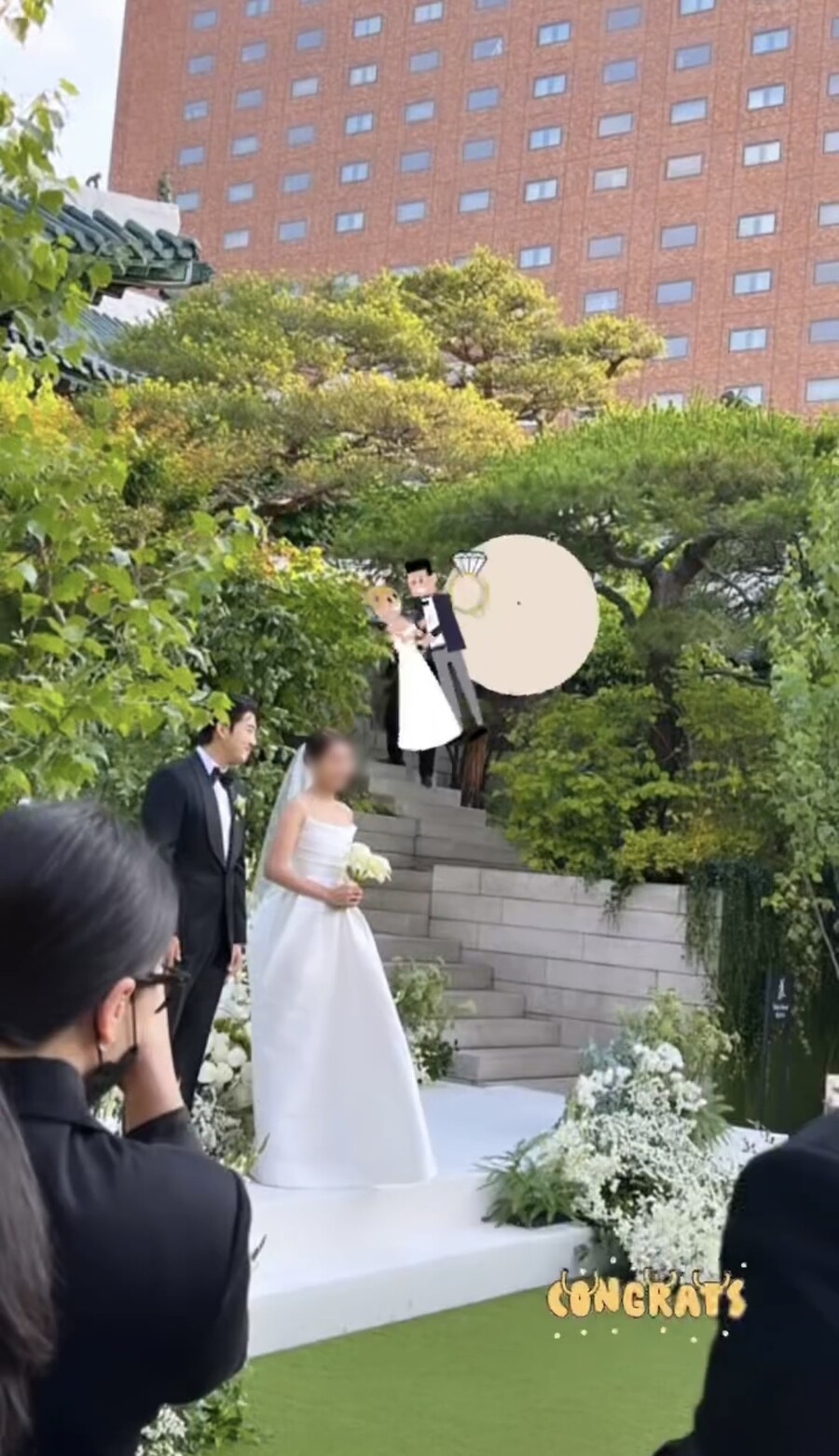 ▲ 배우 윤계상 결혼식. 출처| 김예리 인스타그램
