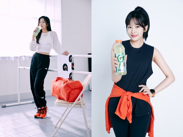 아이브 안유진, 게토레이 캠페인 콘셉트 포토 공개...눈빛만봐도 '상큼 뿜뿜'