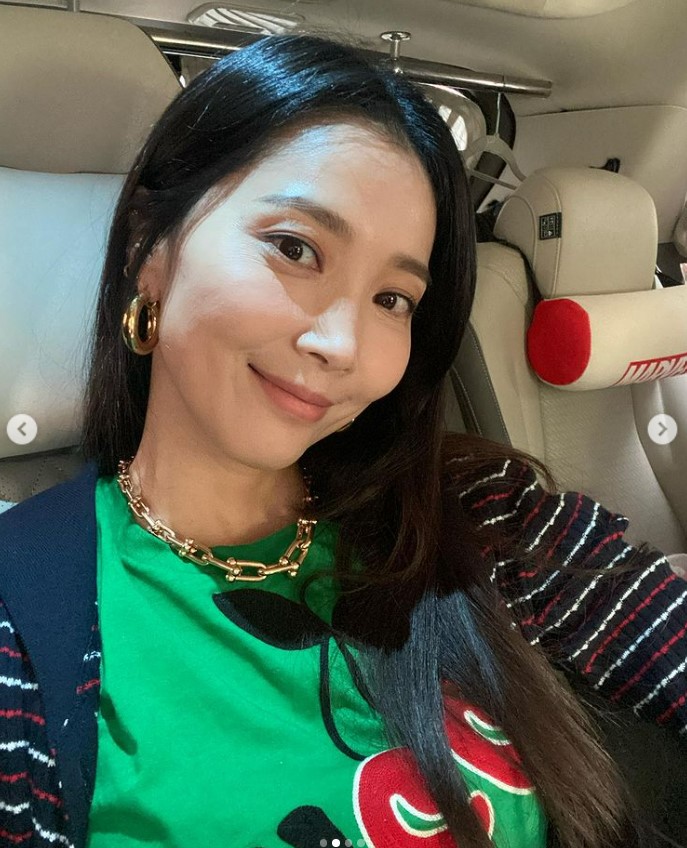 ▲ 배우 오윤아. 출처| 오윤아 인스타그램